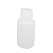 New Lon0167 250ml HDPE Featured Plastic Screw Cap reliable efficacy Laboratory Cylindrical Reagent Storage Bottle Clear(id:81c db ba 3cc)