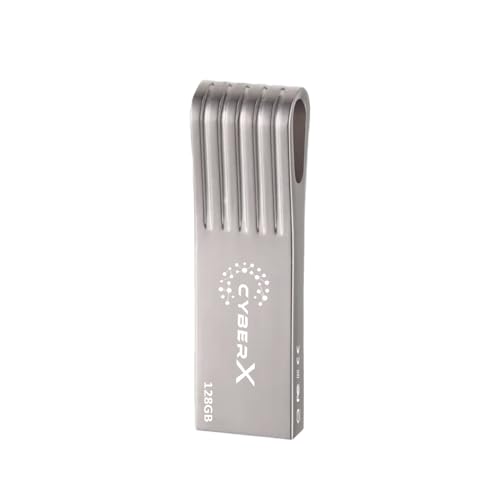 CYBERX CY295 128 GB Metal Body Flash Drive USB 2.0 Type A Pendrive (Metallic Chrome) (B0CZRZGV42) Amazon Price History, Amazon Price Tracker