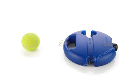 MANAKI ENTERPRISE Plastic Tennis Trainer Rebound Ball,Solo Training Equipment For Self-Pracitce,Portable Tool,Tennis Rebounder Kit (No Bat & Racket Included, Portable, Solo Practice Ball 1 Pcs, green) 4 21sPyMkYdvL