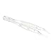 TROEMNER WA056 Polycarbonate Forcep for 1 mg to 200 g Analytical Precision and OIML Precision Weights, 102 mm Length, Clear