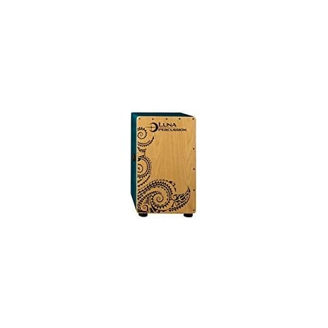 Luna Cajon with Gig Bag, Teal Cover