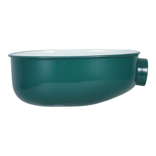 KONTONTY Oval Green Workbench Lamp Shade Aluminum Alloy Heat-Resistant Light Fixture Cover for Machine Tool Lighting Industrial Workshop Accessory