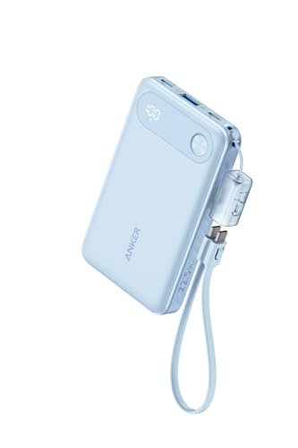 Amazon | Anker Power Bank (10000mAh, 22.5W) ブルー | モバイル
