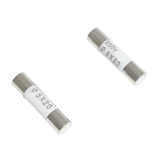 Fusible en céramique RO54 5x20mm 8A 250V cartouche de rechange pour boîtier électrique