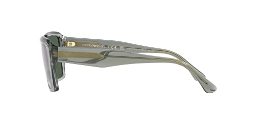 Emporio Armani Men's Ea4186 Rectangular Sunglasses4