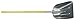 General Purpose Scoop, 48 in., Aluminum