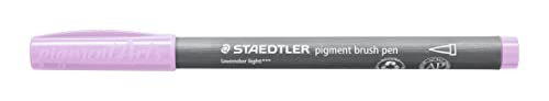 STAEDTLER 371-620 Pigment Arts Brush Pen - Lavender Light (Box of 10), standard - Image 2