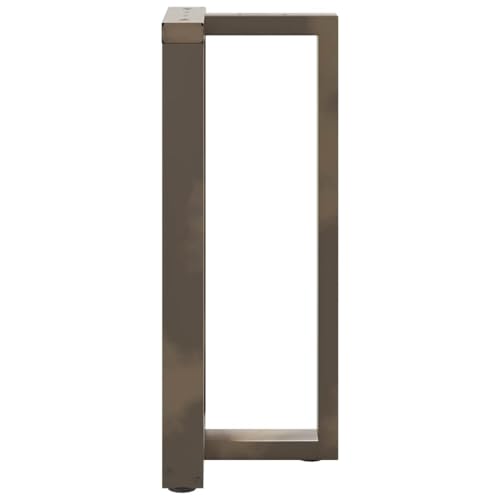 Pieds de table de bar anti-vibration en acier réglables 90-91 cm