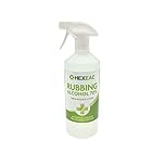 Hexeal 70% Rubbing Alcohol 500ml – 500ml Spray of Lab Grade Isopropyl Alcohol 70% / Isopropanol – Cleaning Fluid, Disinfectant & Solvent for Paint Thinning – Degreaser & Sanitiser