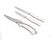 The Pioneer Woman Cowboy Rustic 14-Piece Linen Cutlery Set W/ Wood Block/WHITE