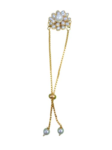 Image of Elegant Traditional Gold Plated /Rakhi Combo Of 1 Piece for Men and Women /brother /sister /bhabhi Kundan Stone combo set (Same as Shown In Image)