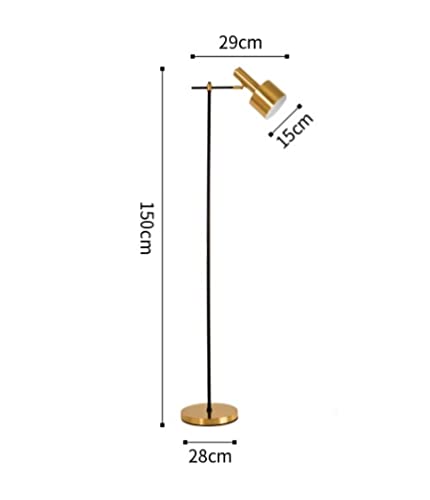 Light stand de pie para iluminar rincones oscuros en salas de estar modernas 3
