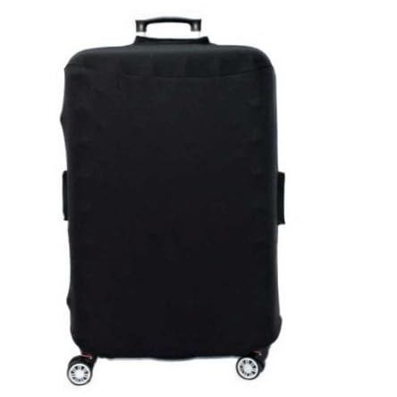 Capa para Mala de Viagem Tecido Malha Neoprene Preta (GG)
