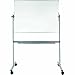 Produktbild Legamaster 7-103554 Economy Plus Stativ-Drehtafel, doppelseitig emailliertes Whiteboard auf Rollen, 120 x 90 cm