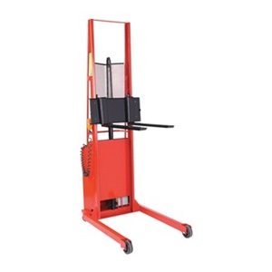 Wesco Industrial Products 261033 Straddle Fork Model Power Stacker, Phenolic Wheels, 1,000-lb. Load Capacity, 76