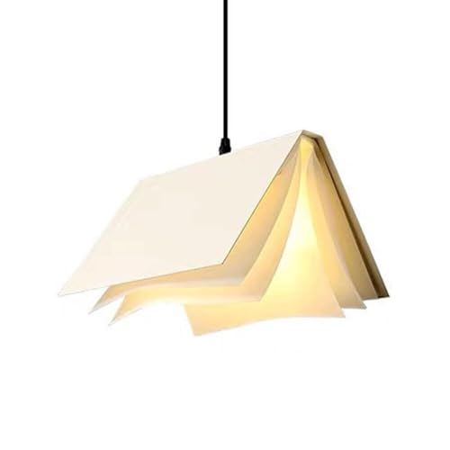 Abat-jour 1-pack nordique bureau éclairage décor suspension créative livre