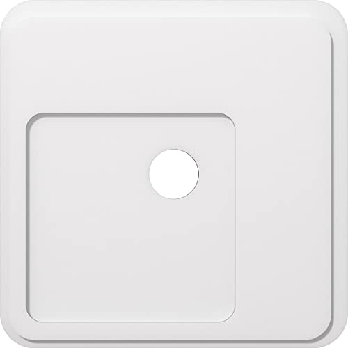 Ekena Millwork CMP28LN-04000 Lucan Architectural Grade PVC Contemporary Urethane Ceiling Medallions 28"OD x 4"ID x 9 3/4"C x 1"P