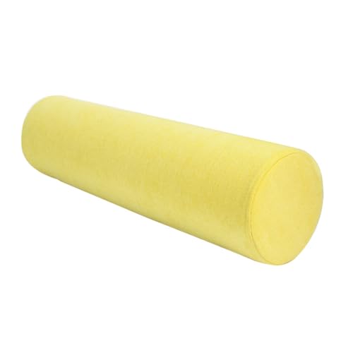 Générique Coussin de Soutien Cervical Rond,Coussin Polochon avec Fermeture éclair Le Dos l'estomac réduit Le Stress Colonne vertébrale...