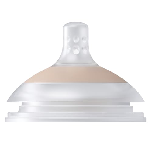 Difrax LOVI - Tétine pour Biberons L - 9+ Mois - Mammafeel Tetine de Biberon Pour bebe - Sans BPA et imite l'allaitement