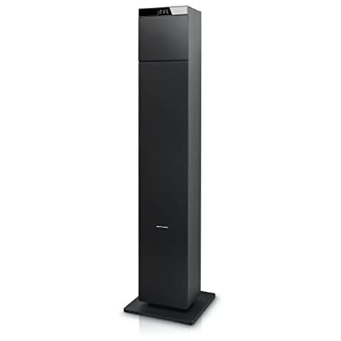 Altavoz de pie Muse M-1325 BTC con Bluetooth, FM, CD, USB y mando a distancia negro Cover