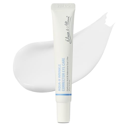 Olivia & Allison AQUA-H WRINKLE CORRECTOR EYE CARE - Adenosine + Hyaluronic Acid for Smoother & Youthful Eyes