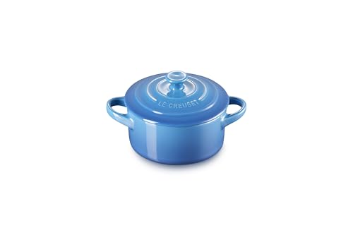 Image of Le Creuset Stoneware Mini Round Cocotte, 8 oz., Marseille