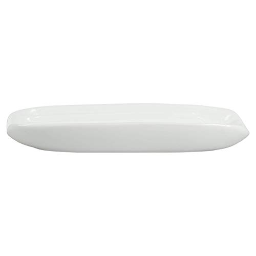 Bia Cordon Bleu 9" Corn Dish, Set Of 4, White #TOP7