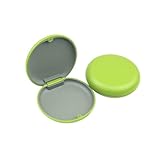 Estojo Protetor para Alinhadores, Dentaduras e Aparelhos de Bruxismo – Armazenamento Compacto e Seguro (Verde)