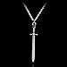 Game of Thrones Sword Necklace LONGCLAW Jon Snow Sword Game of Throne Sword Pendant Letter Opener Valyrian Steel Replica House Stark ned ice
