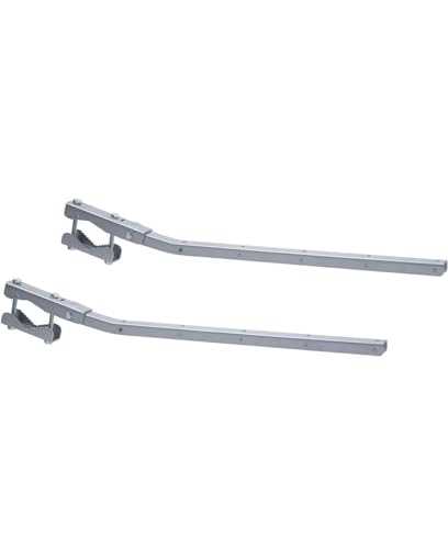 Étendoir à linge de balcon fixe Bras résistants anti-pliage Fixation universelle pour...