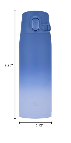 Image of Zojirushi SM-VH60-AZ GoCafe Insulated Stainless Steel Mug, 20-Ounce (.60 liter), PFAS-free & BPA-free