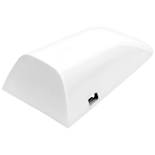 Outanaya Cubierta Manilla Puerta Exterior Delantera Lado Conductor Plástico Duradera Fácil Instalación para Land Sport Modelo Blanco