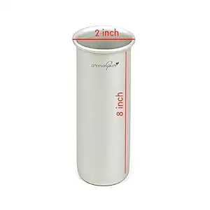 Aromahpure Alumnium Candle Making Moulds | 2 * 8 inches | Set of 1 | Re-Useable Moulds |Cylindrical Candles Moulds | Festival Decorations and Other Occasions