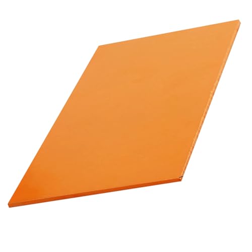 CXGBQSJ Lámina de Baquelita Fenólica Tablero Aislante Alta Temperatura Panel Eléctrico Fuerte y Duradero para Uso Industrial y DIY,500 * 500 * 6mm/1pcs