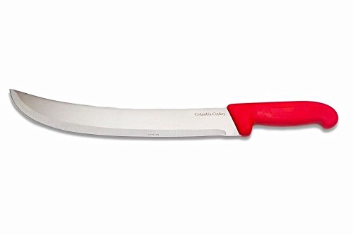 Columbia Cutlery 12 Cimiter Cimitar - Red Fibrox Handle - New Sharp