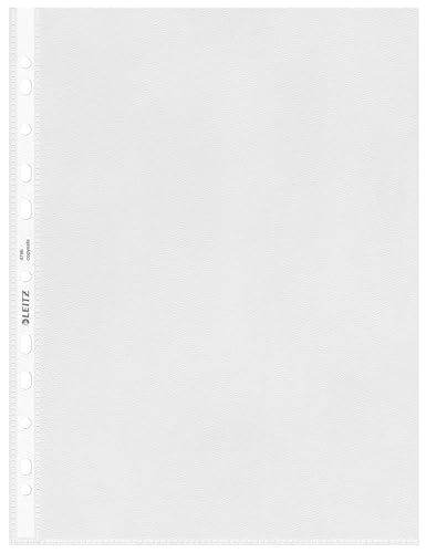 Pochettes perforées A4 Esselte Leitz pour organiser vos recettes de cuisine en famille
