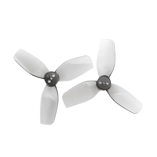 Hélice 3 pales DT63 mm X3 V2 grise haute résistance pour drone BEE25 FPV