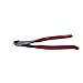 Klein Tools D248-9ST Diagonal Cutting Pliers, Made in USA, Ironworker's Diagonal Cutters with High Leverage Design, Works as Rebar Cutter and Rebar Bender, 9-Inch