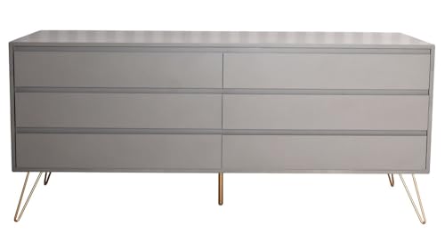 Aparador vintage Palazzo Retro con cajones y cómoda para la colada, 160 cm de altura