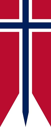 Drapeau Norvège 3.5m² grand format résistant aux intempéries - 2