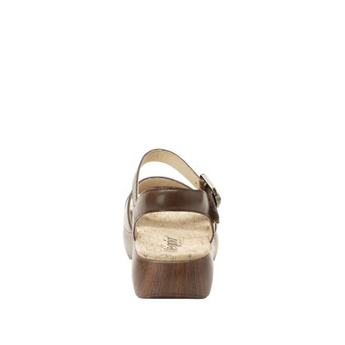 Image of Alegria Women Bianca Leather Gladiator Strap Sandal