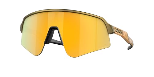 Oakley OO9465 Sunglasses Bundle: OO 9465 SUTRO LITE SWEEP 946521 Brass Tax/Prizm 24k Policarbonate Standard and Large Black leash Accessory kit