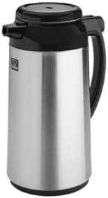 (Black/Chrome) - Zojirushi Premium Thermal 1-Litre Carafe, Brushed Stainless Steel