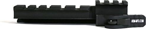 American Defense AD-ETECH-R2 TAC R Riflescope Optic Mount, Black