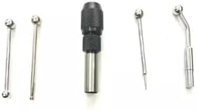 Wiggler Edge Finder Set – 5 Piece Machinist Tool Kit with Chuck Holder, Ball, Needle, Disk Point & Indicator Shaft image 4