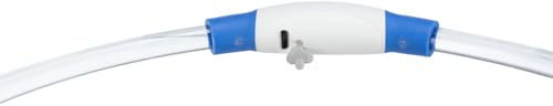 Flash Leuchtring USB, S–M: 40 cm/ø 8 mm, blau