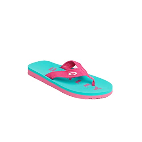 Chinelo Oakley Zeal Azul e Rosa Unissex