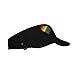 Rainbow LGBT Pride Heart Visor Caps for Men Women Fashion Adjustable Sunscreen Visor Cap, for Sport Golf