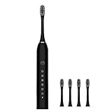 Uxsjakjsd Ensemble de Brosse à Dents Électrique Brosse à Dents Électrique Rechargeable Bro...