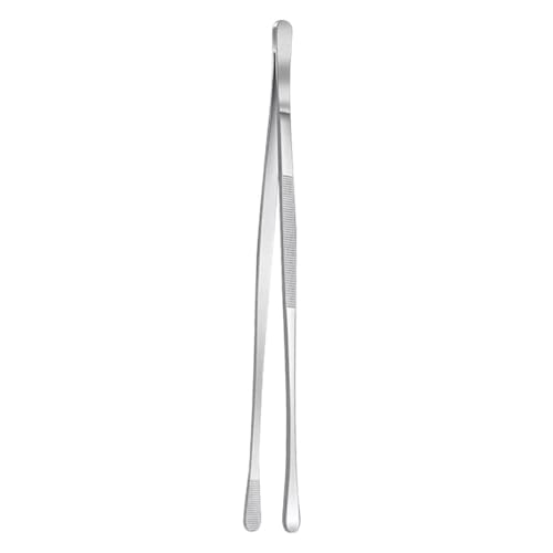 UPKOCH Pinzas Para Cocinar De Acero Inoxidable 304, 30 Cm Para Barbacoa y Asado De Pan, Herramienta Multiusos Ergonómica Para Mesa De Barbacoa y Cocina Profesional